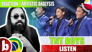 TNT BOYS Listen  Reaction Reação amp Artistic Analysis SUBS [upl. by Nylareg]