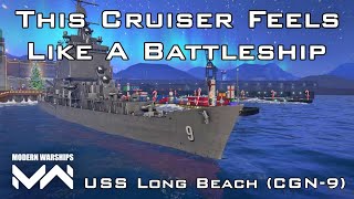 Even More Brutal Than Basisty  USS Long Beach CGN9 Gameplay  Modern Warships [upl. by Piderit]