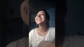 Kolonkini Radha  Bengali Folk Song  Acoustic Cover by Shatabdi  Female cover radhakrishna [upl. by Nohtahoj553]