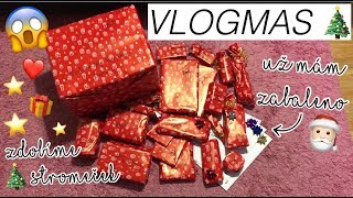 ZDOBÍME STROMEČEK amp BALÍM DÁRKY Vlogmas 21 22 23 [upl. by Auqenahs]