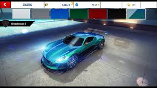 Asphalt 8 Rimac Concept S  FIRST LOOK SUMMERUPDATE on WINDOWS AVAILABLE NOW [upl. by Aitropal]