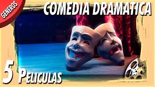 TOP 5 Peliculas de COMEDIA DRAMATICA [upl. by Atteuqaj562]