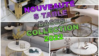 La nouvelle collection de tables basses tables gigognesles consoles 2022طاولات للسيجور رائعة [upl. by Gean]