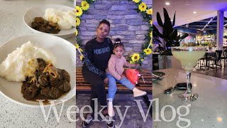 vlog Warm hearty meals  Dinner date  Got treated by my little sister  Being sick  SA YouTuber [upl. by Alamak]