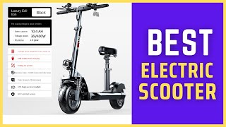 Best Electric Scooter  48V Q8 Electric Bicycles Electric Scooter Review in 2025 [upl. by Euqirdor529]