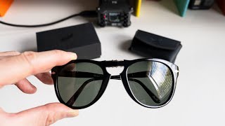 Persol 714 Steve McQueen Sunglasses Unboxing and Overview in 4K [upl. by Annas]