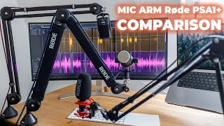 Upgrade Your Mic Setup Røde PSA1 Microphone Arm Review [upl. by Ursulette]