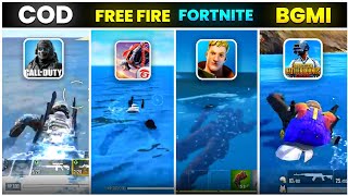 Pubg 😯VS😚 Free Fire 👌Vs👌 Call Of Duty 😍Vs😍 Fortnite  Top 09 Comparison Between These Games [upl. by Aeynod]