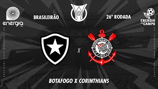 BOTAFOGO X CORINTHIANS  14092024  BRASILEIRÃO  AO VIVO [upl. by Ellehsem971]