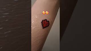 Now Minecraft will always be with me ✨️🫂🙂‍↕️ minecraft tattoo [upl. by Lennox157]