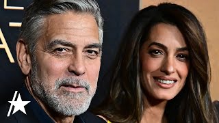 George Clooney amp Amal Clooney STEP OUT At 2024 Venice Film Festival [upl. by Welcome844]