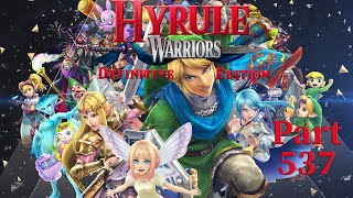 Hyrule Warriors Definitive Edition 100   Part 537  Linkle is training too [upl. by Phenice]