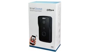 Videocitofono Smart Dahua VTO2111DWP con funzione di videochiamata [upl. by Nyral]