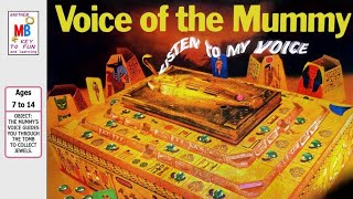 Ep 145 Voice Of The Mummy Board Game Review Milton Bradley 1971  How To Play [upl. by Lavoie916]