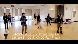 LDVALI does Christmas Cha for Seniors  SMSC Fall Finale [upl. by Careaga]