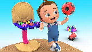 ColorBalls Wooden Seesaw Toy 3D  Little Baby Fun Play Learning Colors for Kids Learning Educational [upl. by Lunn]