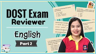 DOST Reviewer  English Part 2 [upl. by Adnohsor605]