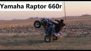 Yamaha Raptor 660  Acceleration  Fast Raptor 660 [upl. by Nirrat]