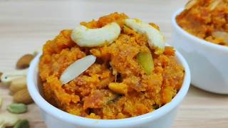 बिना गाजर घिसे बिना मावा नयी ट्रिक से हलवाई स्टाइल गाजर हलवा  Instant gajar ka halwa [upl. by Naillimxam405]