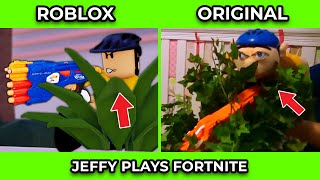 SML Movie vs SML ROBLOX Jeffy Plays Fortnite  Jeffy Plays Grand Theft Auto 6  Side by Side [upl. by Sinnek]