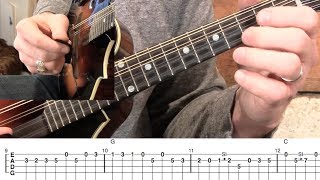 Beaumont Rag Mandolin Lesson [upl. by Hcir]