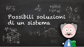 Sistemi lineari Possibili soluzioni di un sistema [upl. by Aicilev]