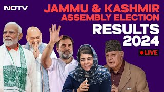 Jammu Kashmir Election Results 2024 LIVE  Jammu Kashmir Assembly Results  JampK Results [upl. by Illah]