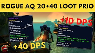 Why Jom Gabbar Is A Trap  Rogue AQ 2040 Loot Prio Guide  Classic WoW [upl. by Ariahay]