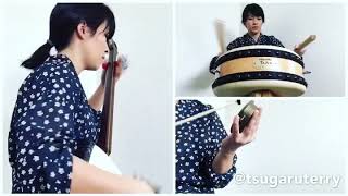 SORAN BUSHI instrumental  Tsugaru Shamisen  「ソーラン節」津軽三味線 [upl. by Robinet361]