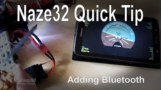 Naze32 Quick Tip – Adding Bluetooth HC06 module [upl. by Audras]