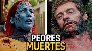 Las 10 Peores MUERTES de los XMEN [upl. by Nivets]