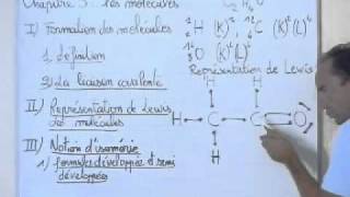 cours seconde  chimie ch3  formule développée de léthanal [upl. by Ominoreg680]