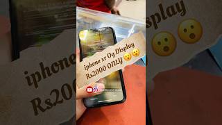 Iphone Xr Display TooT Gyi😞youtubeshorts trendingshorts viralsong iphonexr [upl. by Aliled]