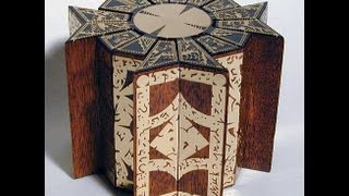 New Movable Hellraiser Puzzle Box Mahogany amp Brass [upl. by Sordnaxela]