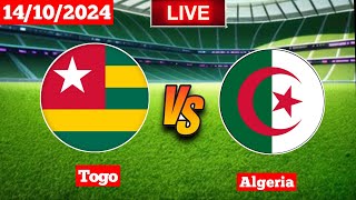 Togo Vs Algeria  CAF Africa Cup of Nations Live Score Match 2024 [upl. by Dikmen]