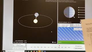 Lab 6  The Seasons and Milankovitch Cycles simulation lab [upl. by Gunn]