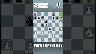 How to deal  lichessorg Puzzle of the Day  300424 [upl. by Koloski]