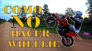 Como NO hacer wheelieHonda Tornado 250 Xtz 125 Corven Triax 150Enduro REC [upl. by Dierdre]