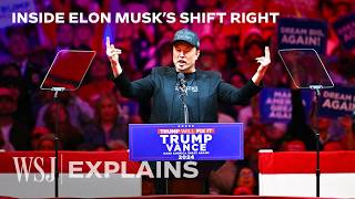 Why Elon Musk and His Tech Allies Want Trump to Win Now  WSJ [upl. by Ayotna488]