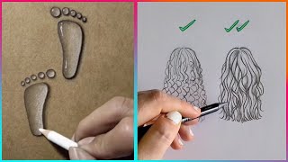 Easy Painting amp Drawing Tips and Hacks That Work Extremely Well [upl. by Ahsercul342]