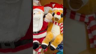 Gemmy Animated Christmas Rudolph and Santa Duet [upl. by Ewen]