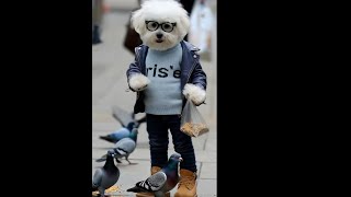 Happy Bichon Frise Compilation Video [upl. by Ilatfan]