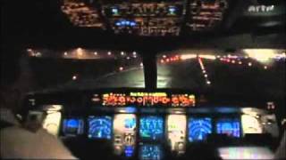 Airbus A340 Cockpit Takeoff [upl. by Eecyac179]