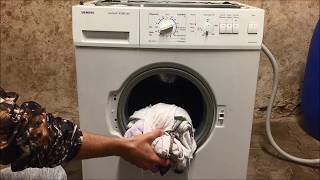 Siemens Waschmaschine vs towels [upl. by Ujawernalo360]