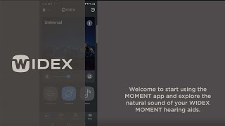 Pair WIDEX MOMENT™ direct streaming hearing aids to an Android smartphone  WIDEX hearing aids [upl. by Ehud]