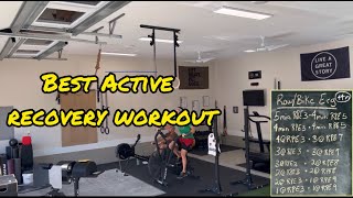 Best Active Recovery Workout  RowerBike Erg [upl. by Anairt71]