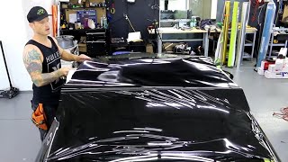 HOWTO WRAP YOUR ROOF IN GLOSS BLACK  SUPER DETAILED POV  LEXUS RC 300 [upl. by Armstrong]