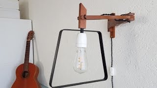 Een schaarlamp opknappen DIY [upl. by Nata]