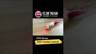 Why is it called an antivandal switch  16MM 19MM 22MM Metal anti vandal ip67 push button [upl. by Marelya]