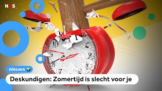 Klok gaat uur vooruit Stop met de zomertijd [upl. by Adirf740]